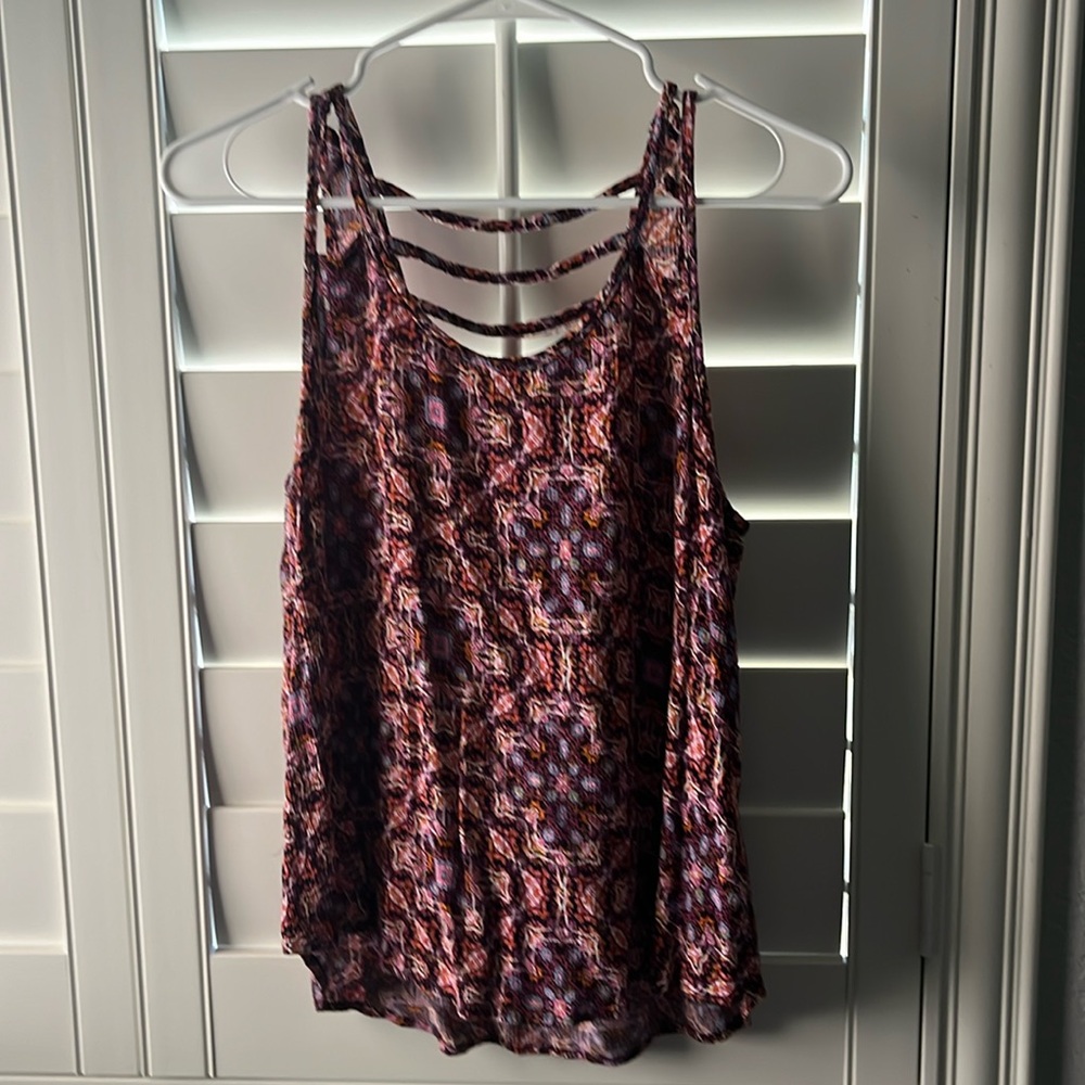 Patterned tank top